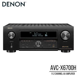 Denon AVC-X6700H 11.2 Channel 8K Home Theater Amplifier with 3D Audio and Amazon Alexa Voice Control