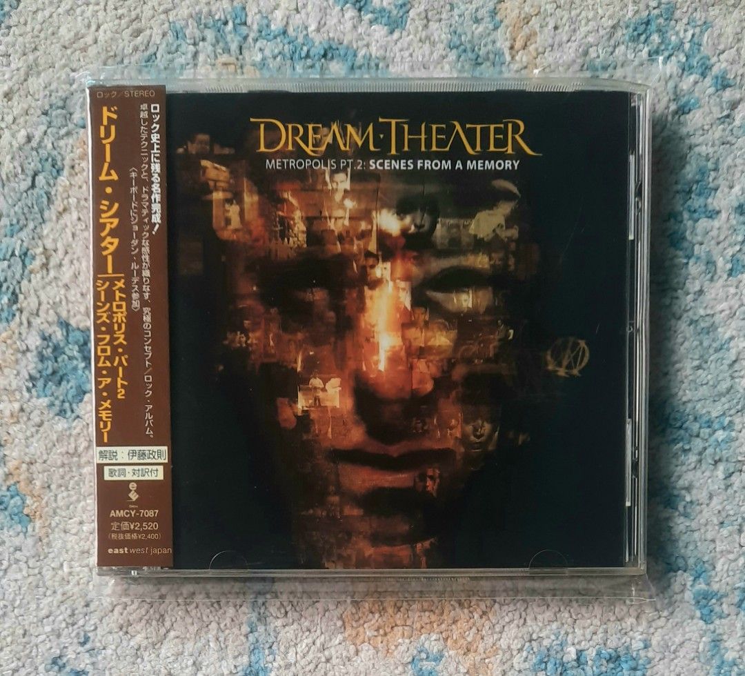 Dream Theater Metropolis PT. 2 Scenes From A Memory CD, Hobbies & Toys, Music & Media, CDs