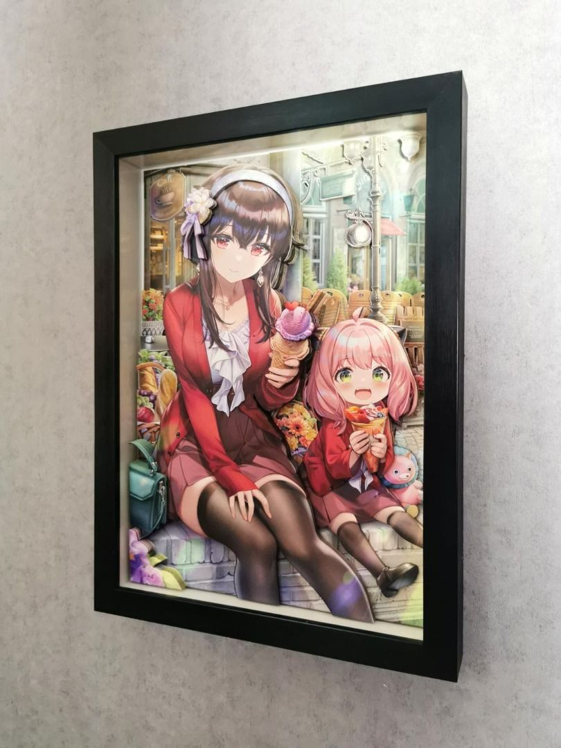 Drunky Monkey - Spy x Family Frame - Yor Forger & Anya Forger, Hobbies