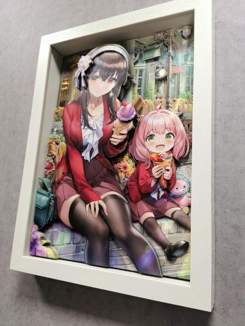 Drunky Monkey - Spy x Family Frame - Yor Forger & Anya Forger, Hobbies