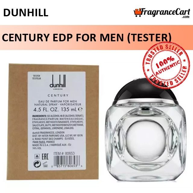 Dunhill Century EDP for Men (75ml/135ml/Tester) Alfred London Eau de