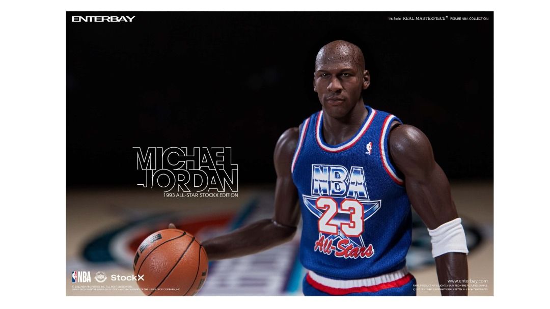 Enterbay's '96 All-Star Game Michael Jordan Figurine Is Available