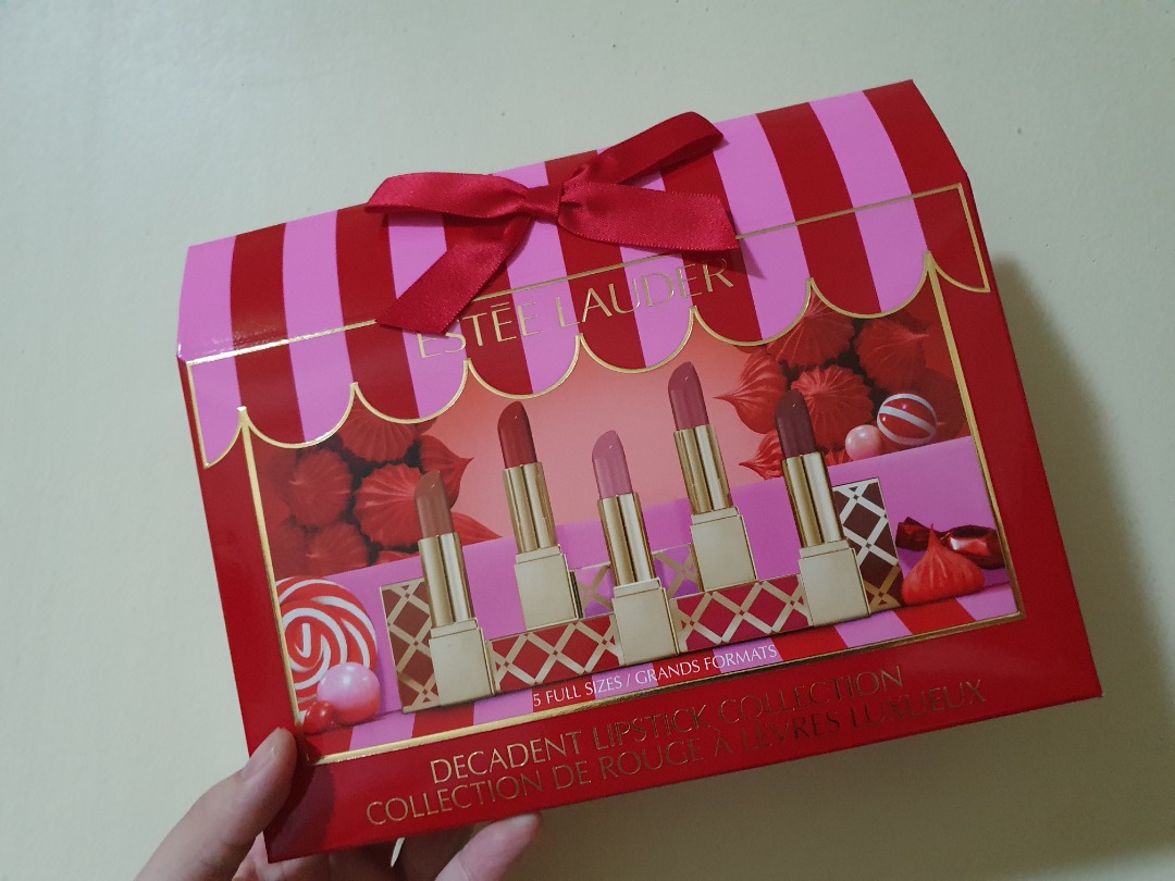 Estee Lauder Lipstick Christmas Set, Beauty & Personal Care, Face