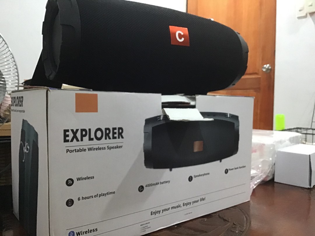 Explorer portable wireless speaker 2025