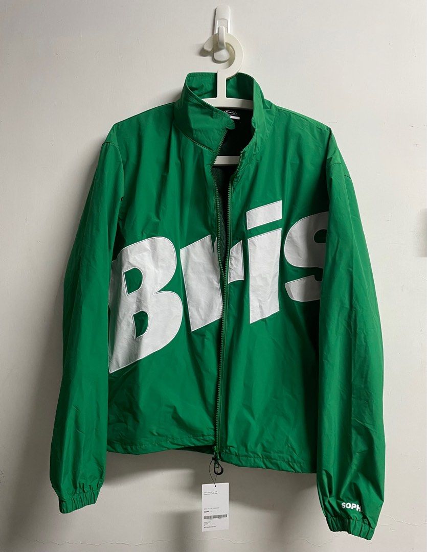 超ポイントバック祭】 BIG LOGO APPLIQUE STAND COLLAR JACKET econet.bi