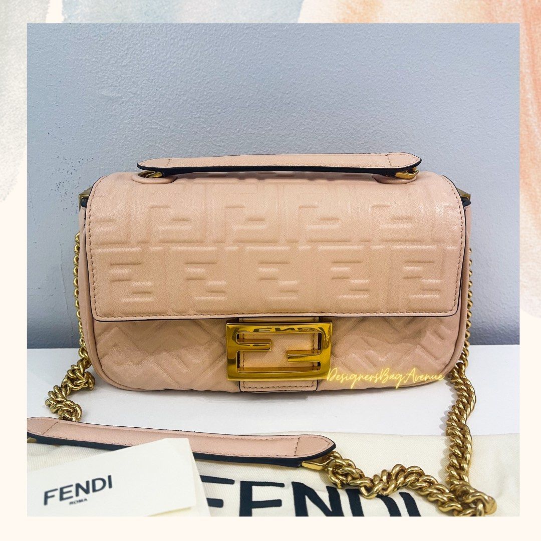 Fendi Mini Baguette, Luxury, Bags & Wallets on Carousell