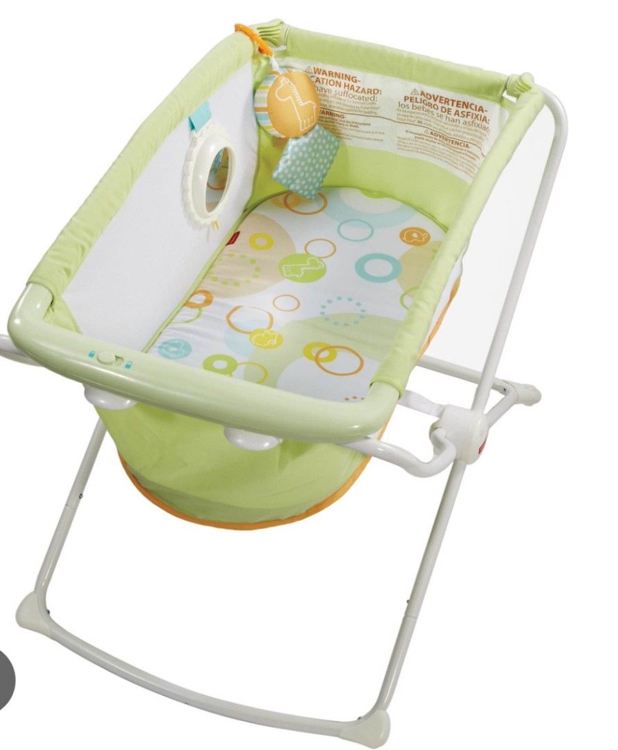Fisher price portable cot, Babies & Kids, Baby Nursery & Kids Furniture