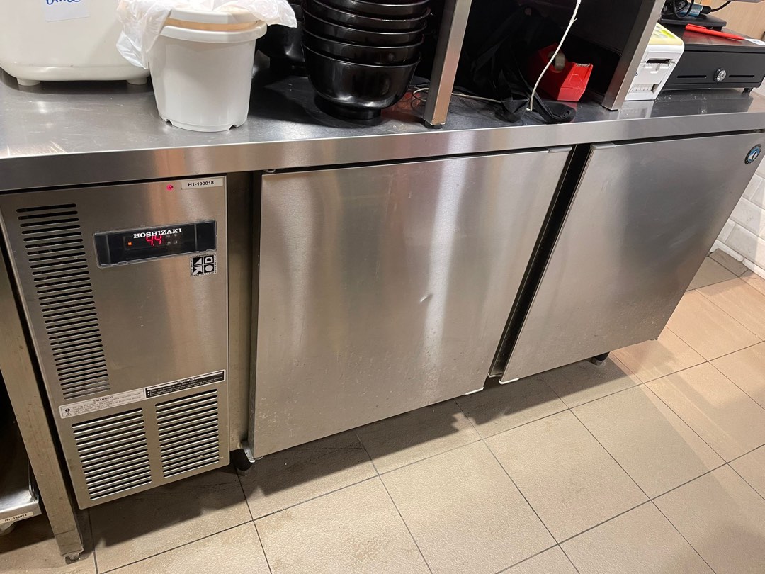 (Free delivery and warranty) 1500x750 hoshizaki counter chiller, TV