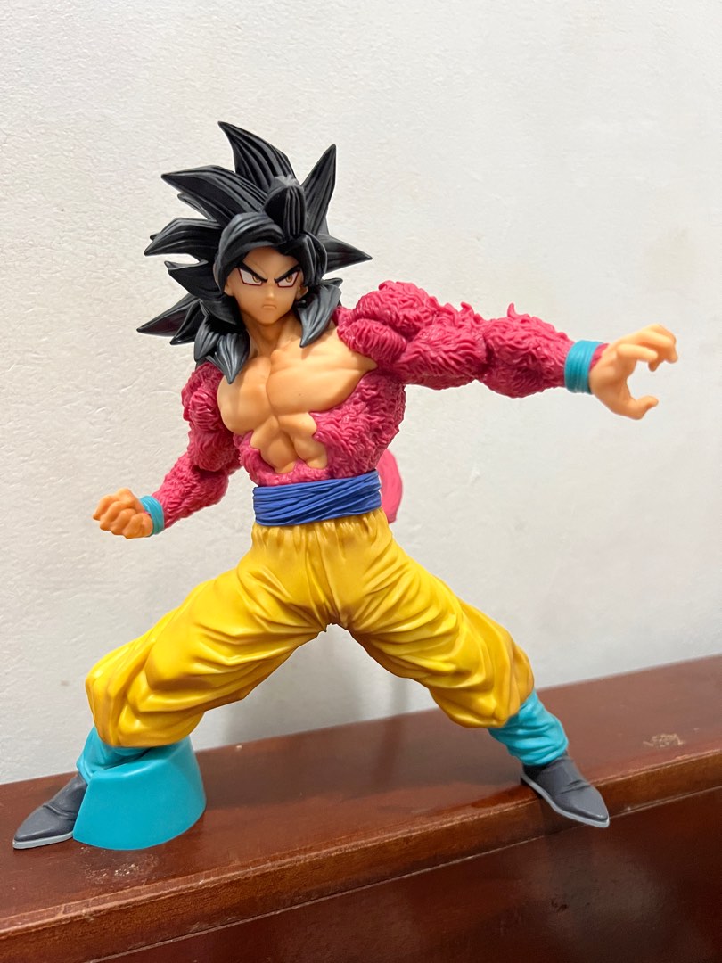 FIGURE DRAGON BALL GT - GOKU SUPER SAYAJIN 4 - FULL SCRATCH