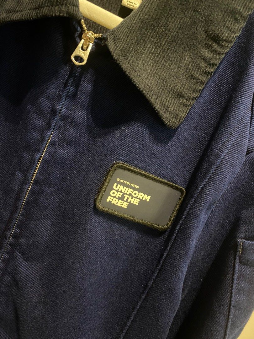 G star cheap blue jacket