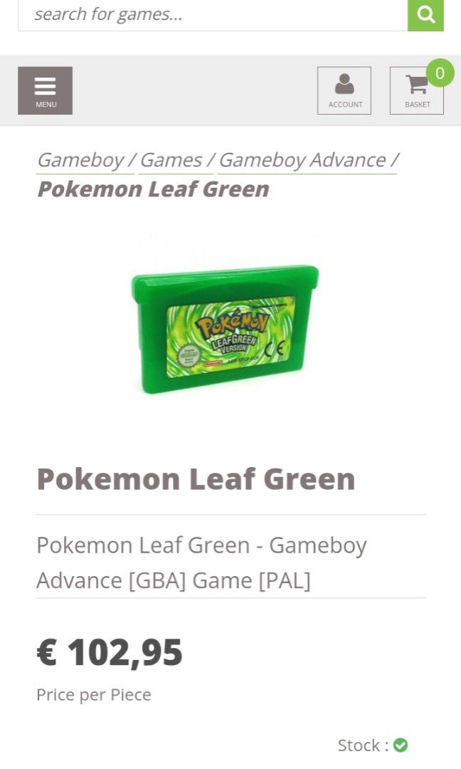 Gameboy advance sp cartridges, Hobbies & Toys, Toys & Games on Carousell