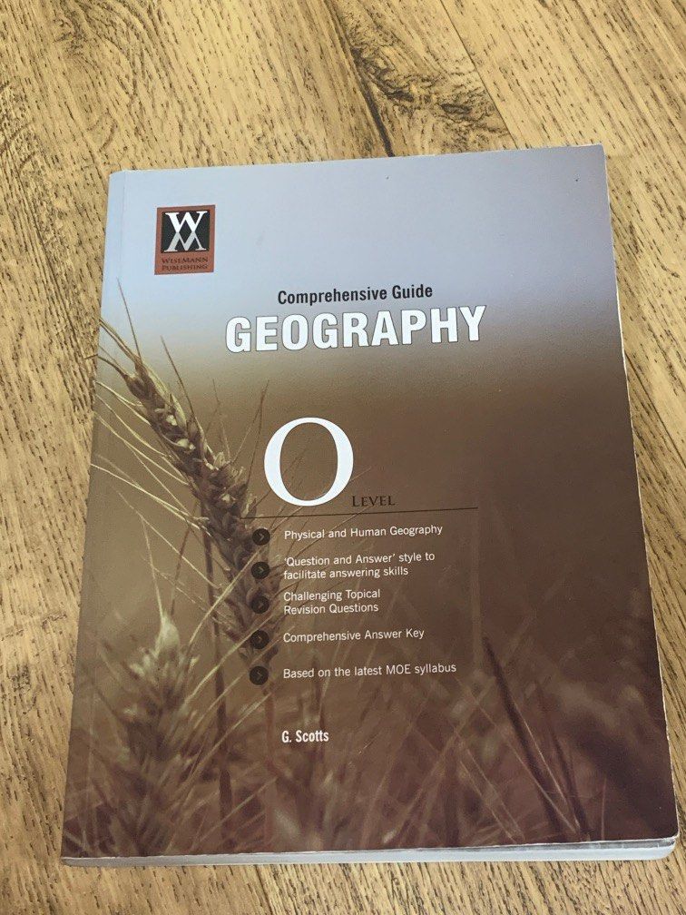Geography O level comprehensive guide (wisemann), Hobbies & Toys, Books ...