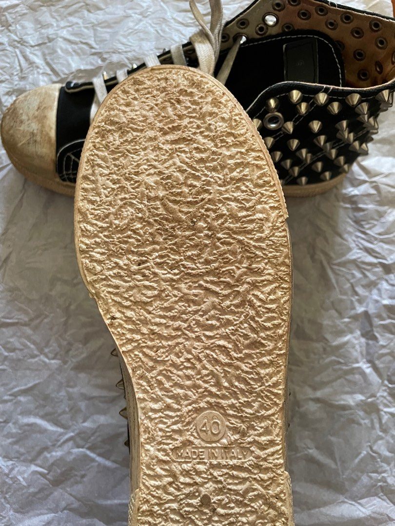 Gienchi Studded Cloth Sneakers size EU40 Luxury Sneakers