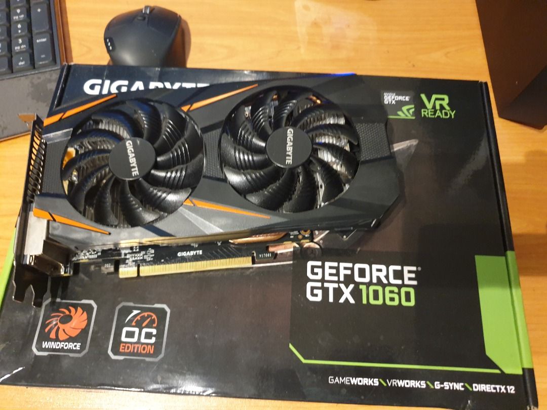 Gigabyte GTX 1060 6GB OC, Computers & Tech, Parts & Accessories ...