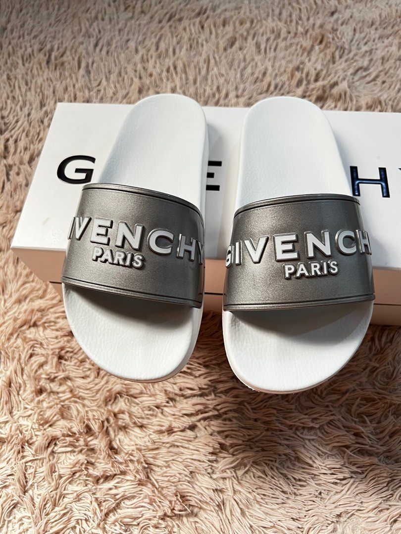 Givenchy slides, Women's Fashion, Footwear, Slippers and slides on Carousell