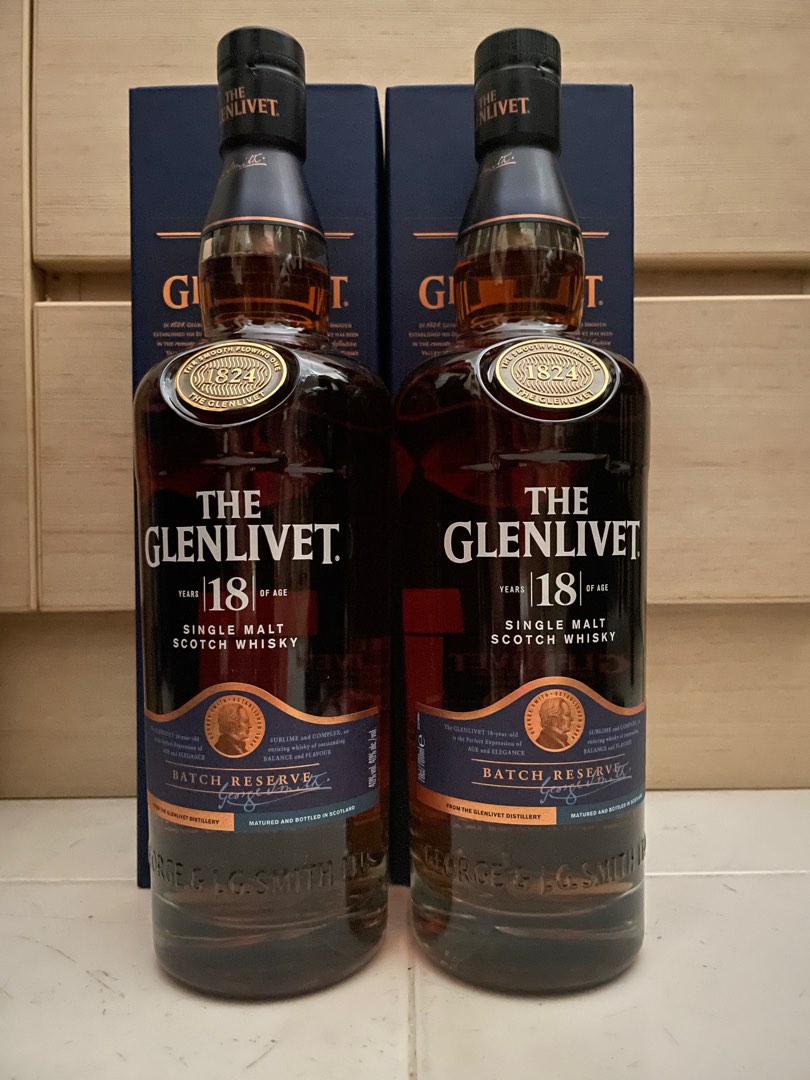 Glenlivet 18, Food & Drinks, Alcoholic Beverages on Carousell