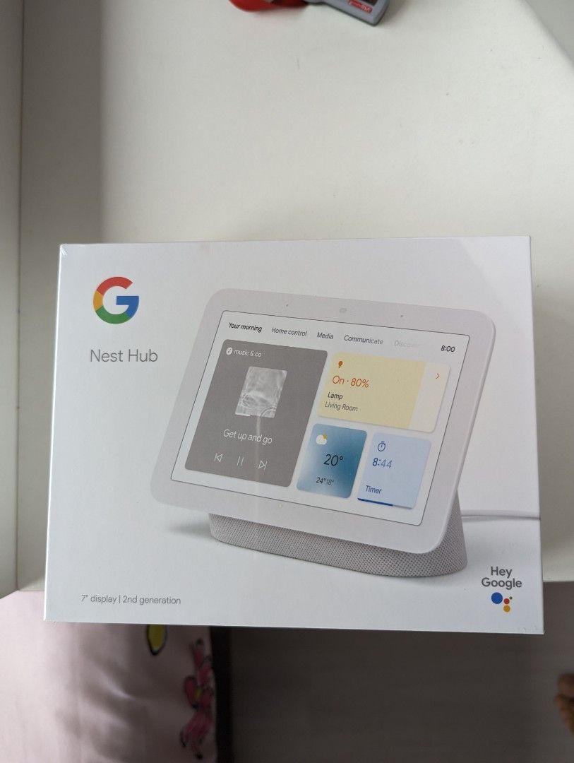 Google Nest Hub 2nd Gen 7 inch display for Netflix, TV & Home