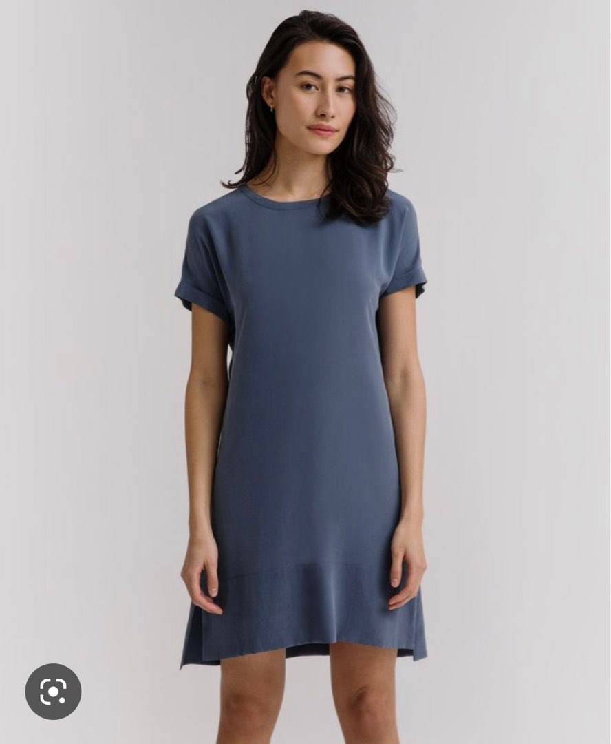 Grana Chinese Silk Tee Dress Carousell