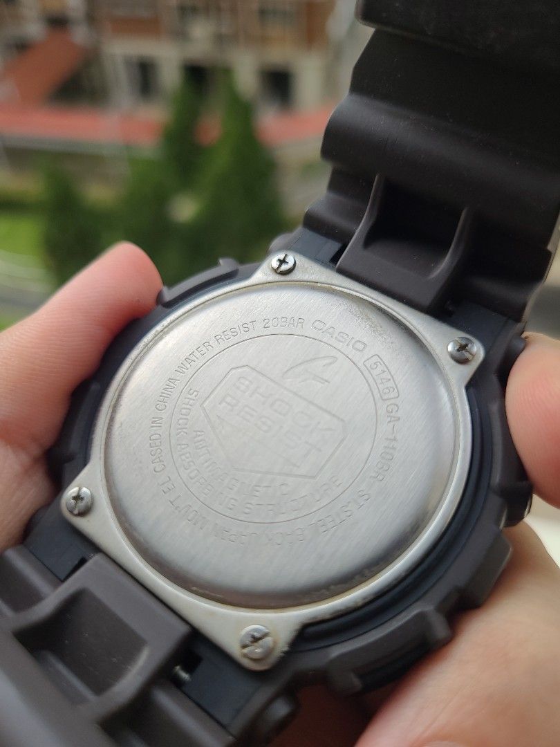 100 Authentic G Shock GA110BR Black Gold