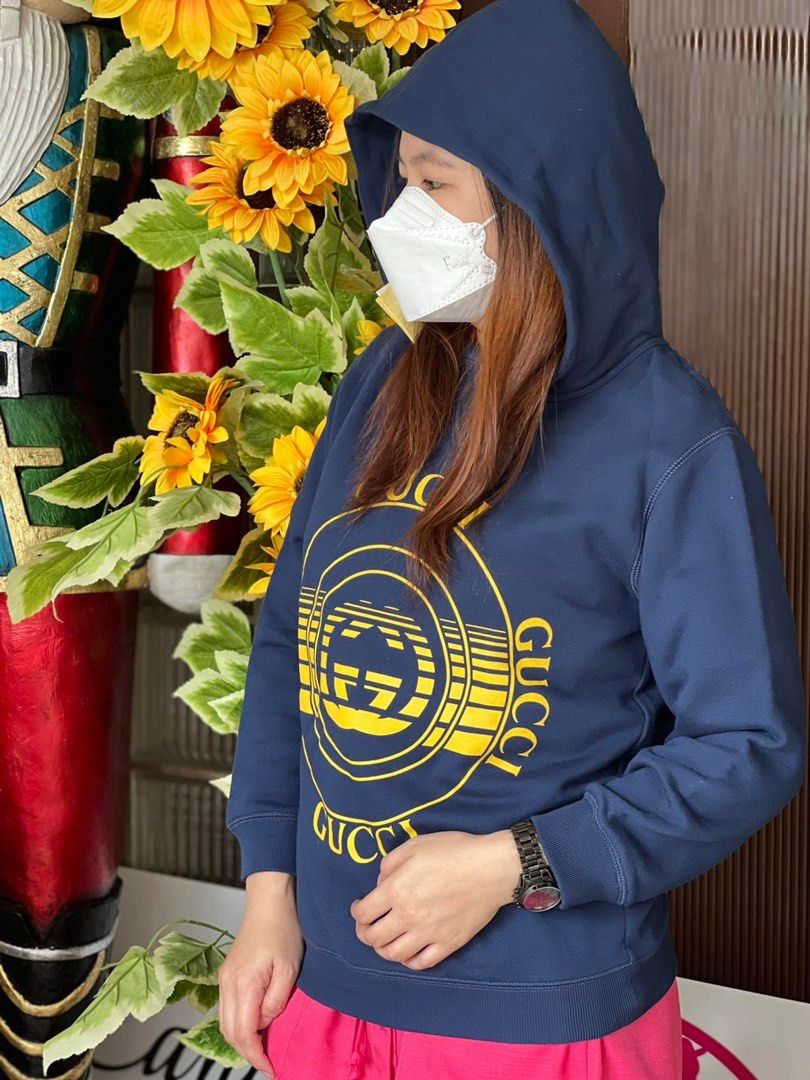 Gucci hoodie size clearance