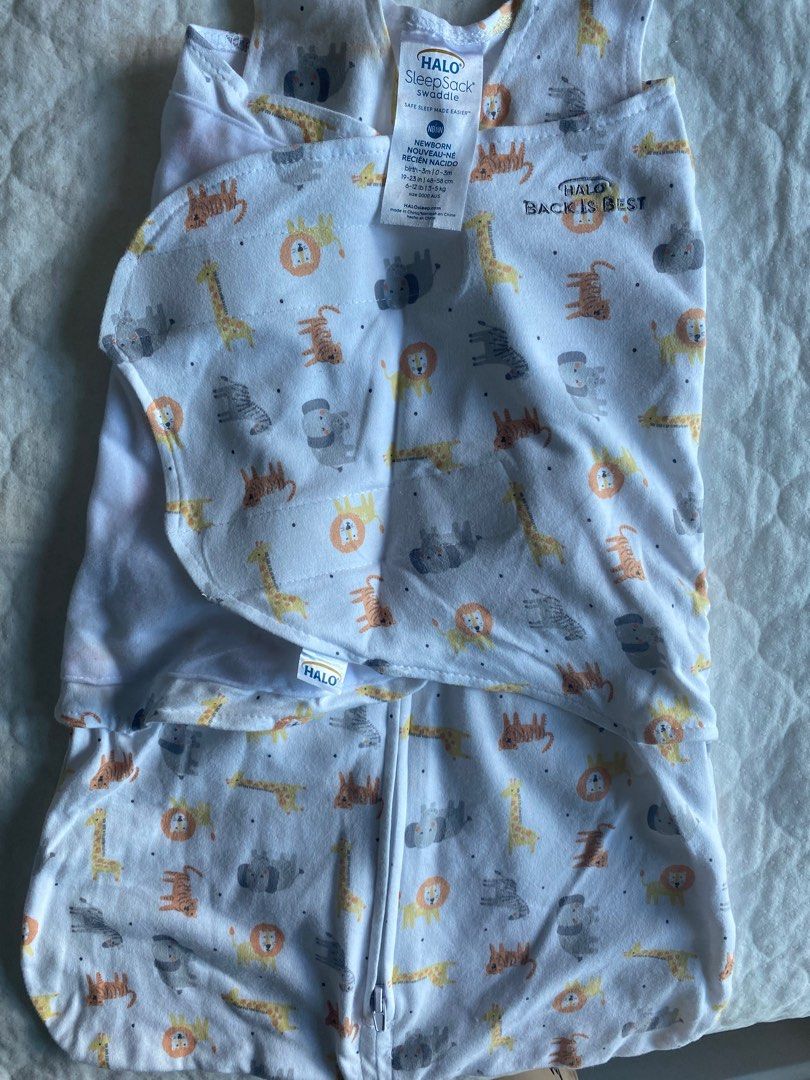 Halo newborn sleepsack tiger, Babies & Kids, Babies & Kids Fashion on