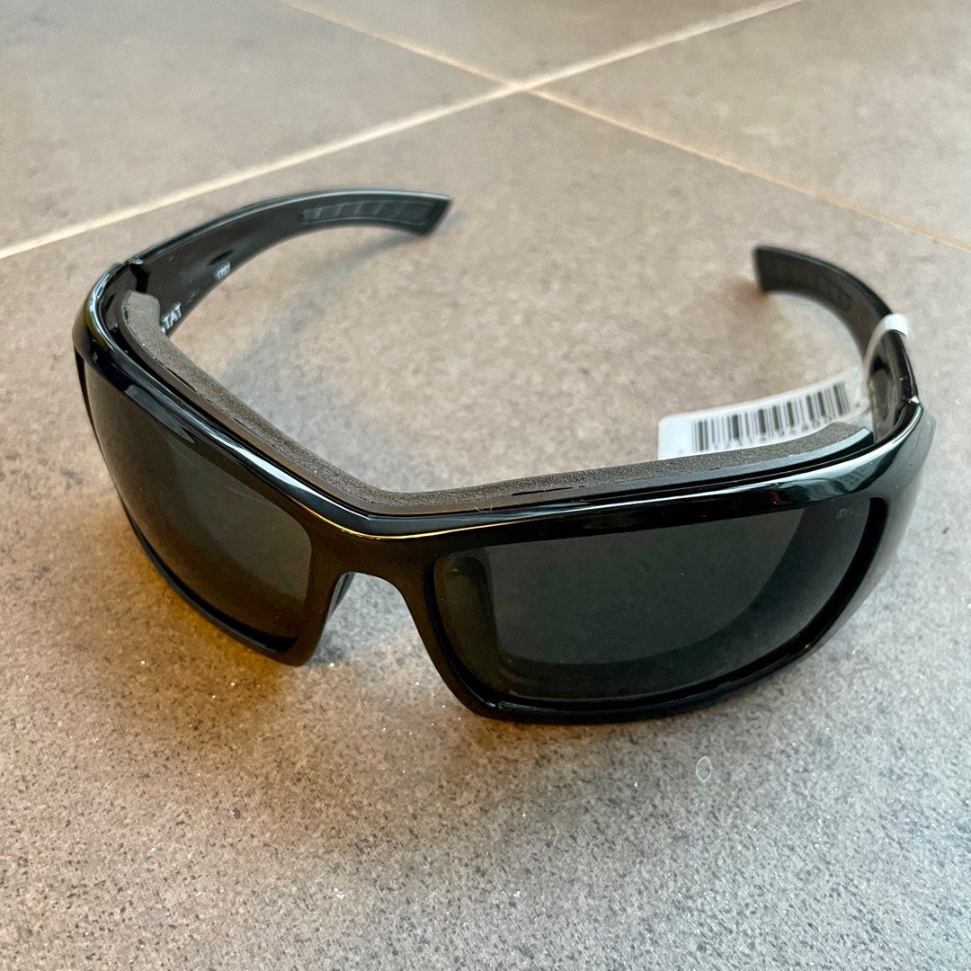 HarleyDavidson Men's Tat Skull Gasket Sunglasses, Gray Lens/Gloss