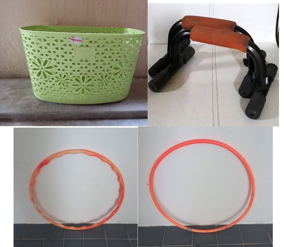 Hula Hoop Push up Bar Exercise Mat, Sports Equipment, Exercise ...