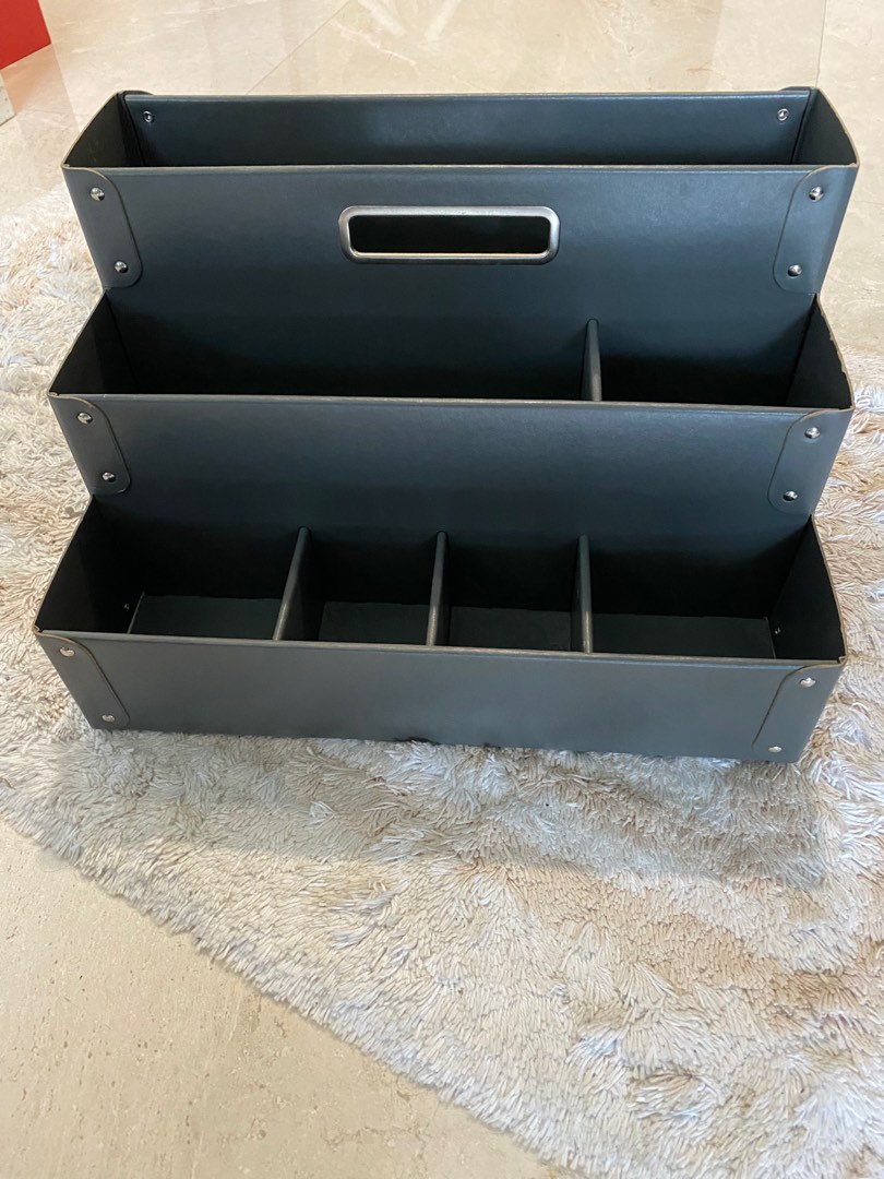 IKEA Desk organizer box, Furniture & Home Living, Home Improvement