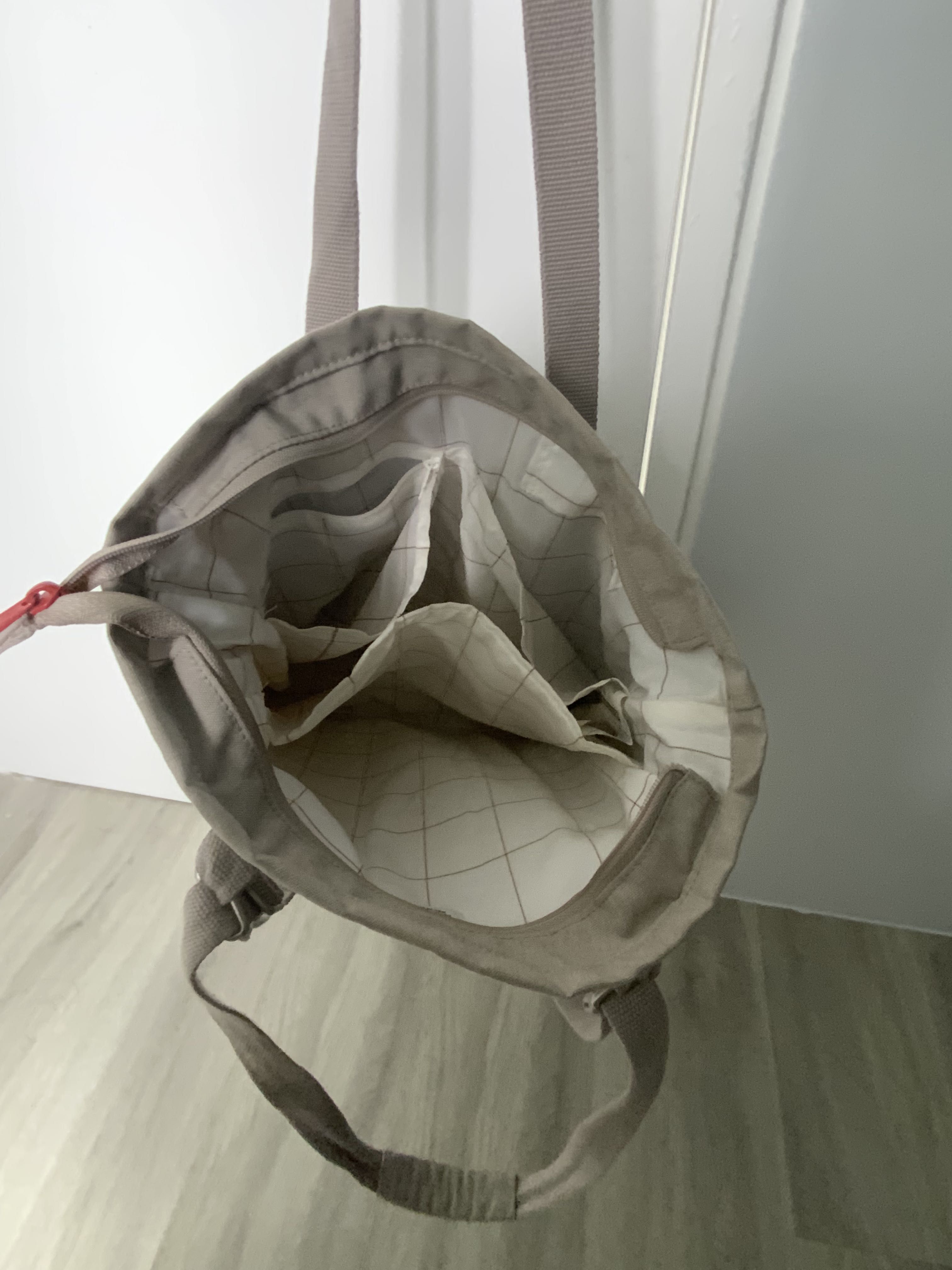 IKEA Dromsack Beige Tote Bag / Backpack, Women's Fashion, Bags