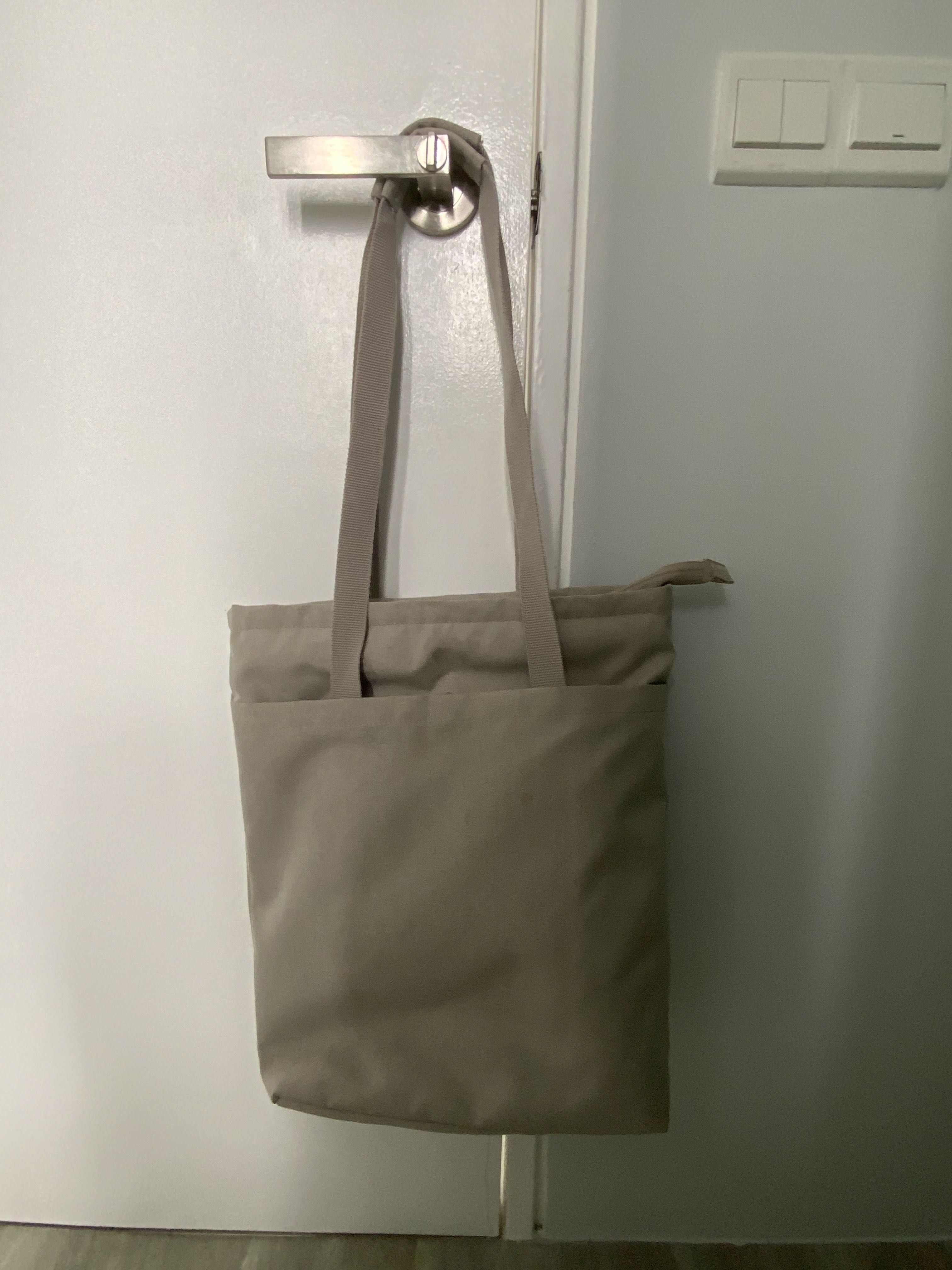 IKEA Dromsack Beige Tote Bag / Backpack, Women's Fashion, Bags