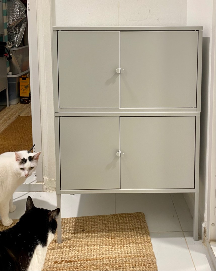 Picture of IKEA LIXHULT cabinet, Furniture & Home Living, Furniture, Shelves ...