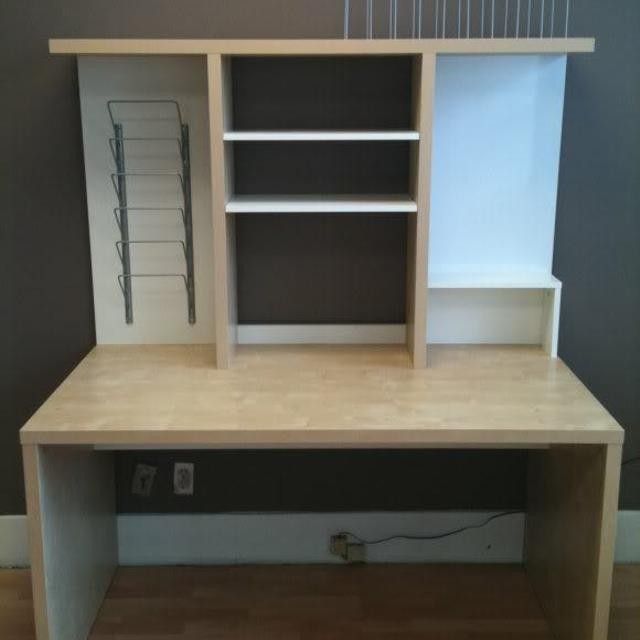 IKEA Mikael Study Desk with addon units, Furniture & Home Living