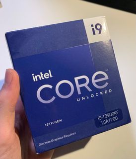 Intel i9 13900kf alder lake cpu