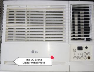 Invertergrade Aircon 1hp LG Brand Digital with remote. Second Hand/ NO ISSUE