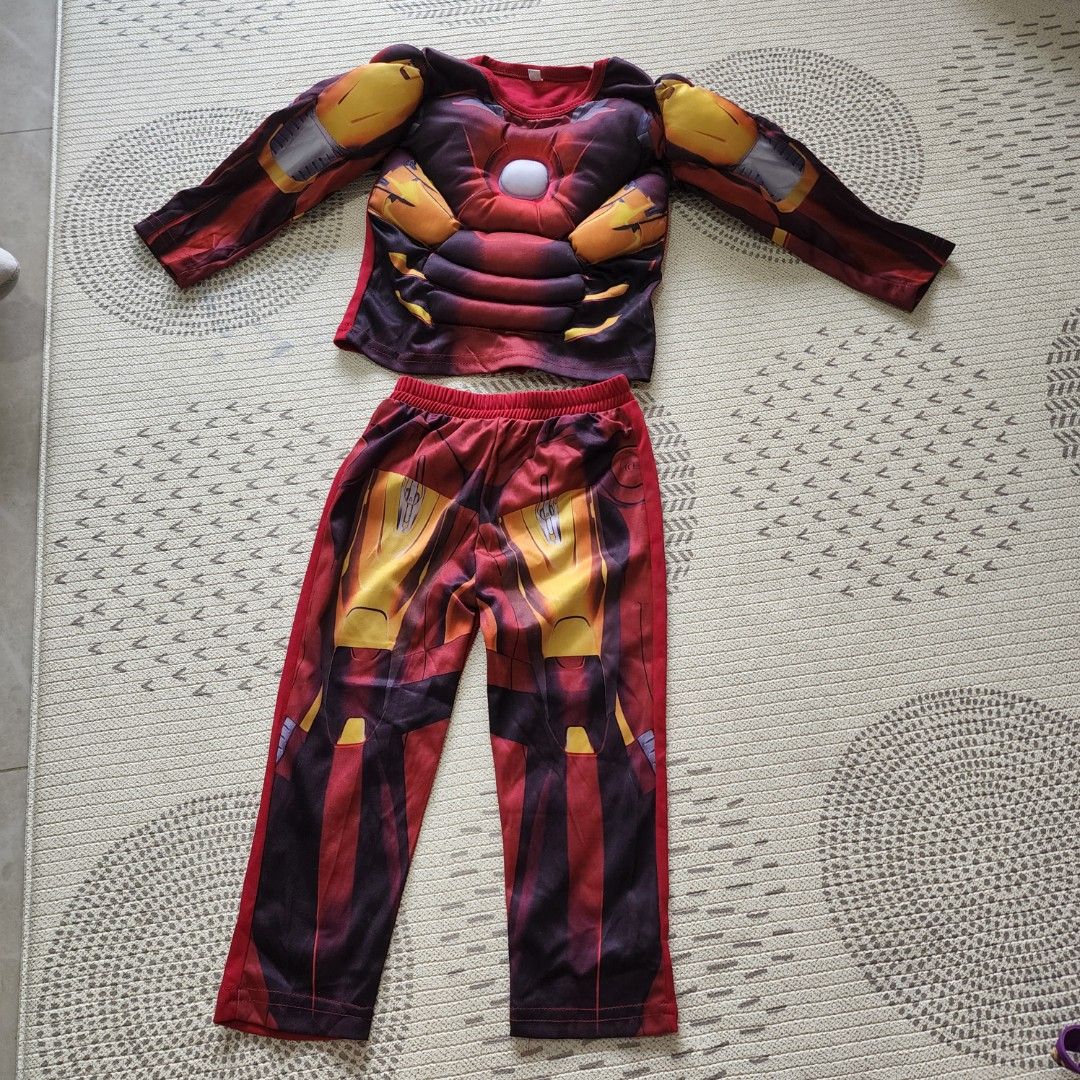 Iron Man Costume, Babies & Kids, Babies & Kids Fashion on Carousell