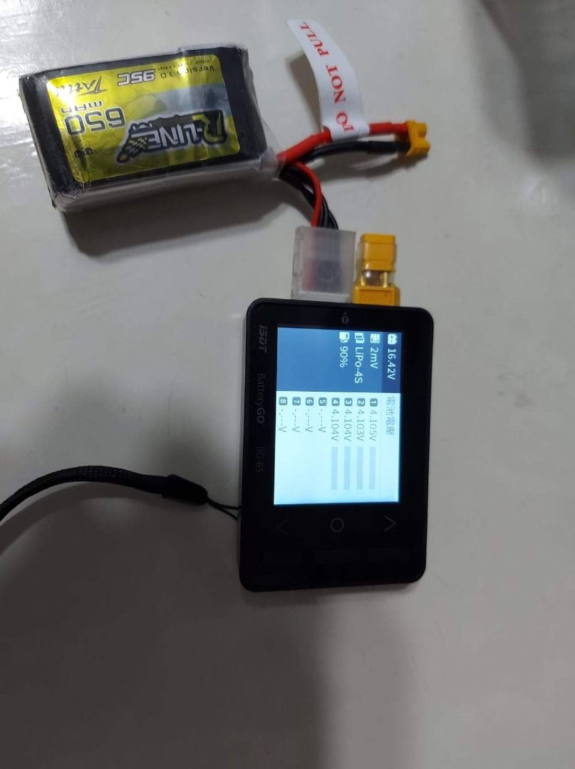 ISDT BatteryGO BG8S Smart Battery Checker, Balancer, Receiver, Signal