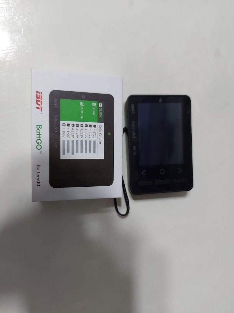 ISDT BatteryGO BG8S Smart Battery Checker, Balancer, Receiver, Signal