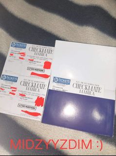 UB REGULAR TICKET FOR ITZY CHECKMATE CONCERT (Day 1)