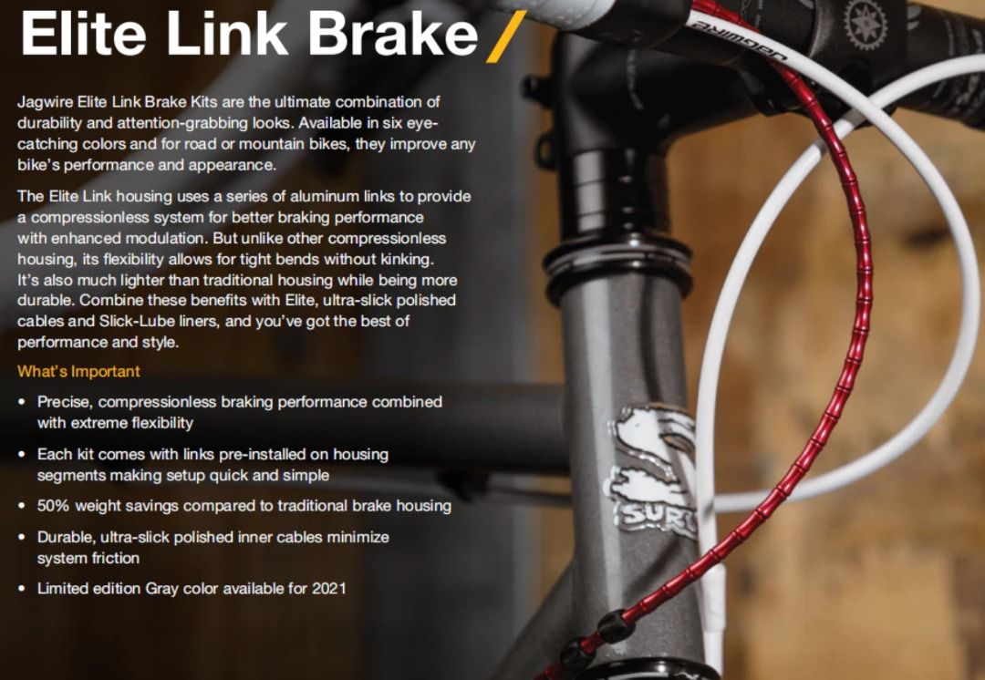 Jagwire elite link store