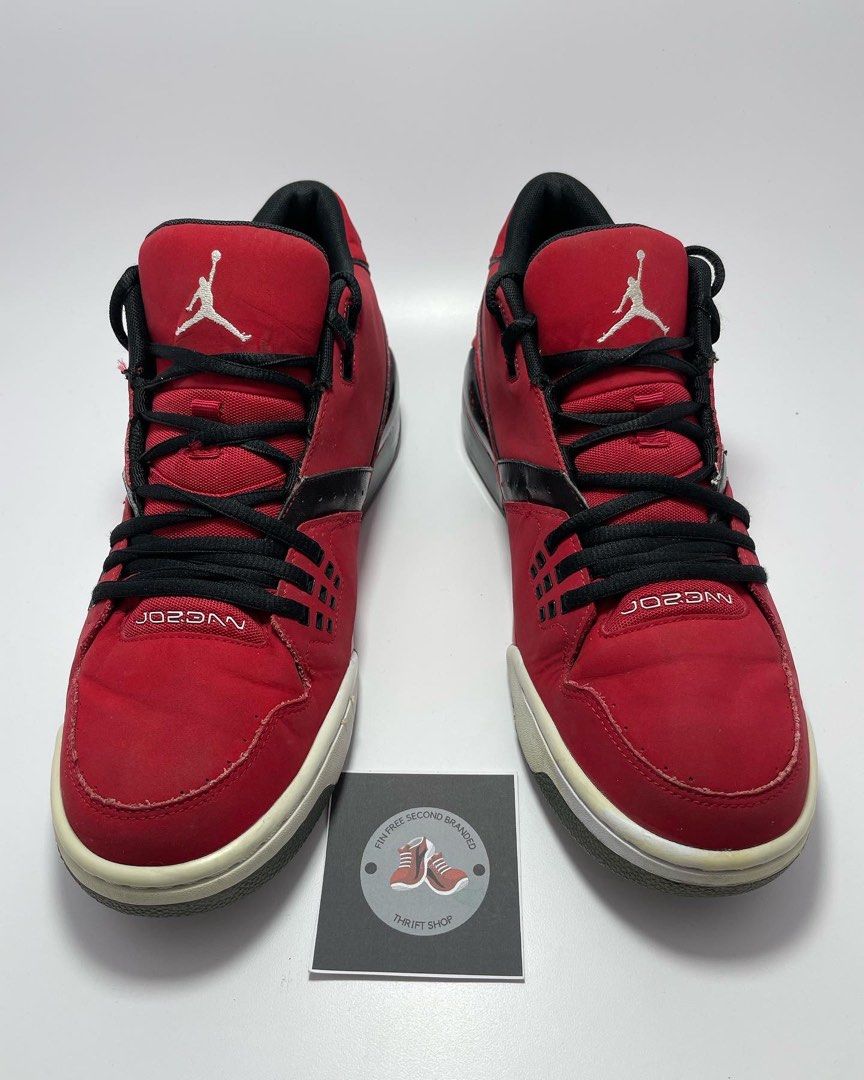 jordan flights red and black