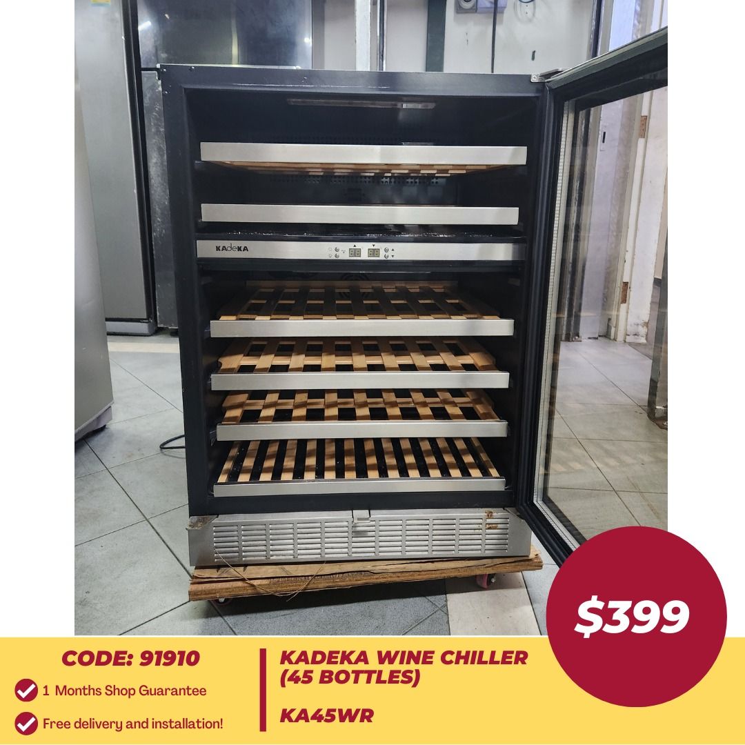 KADEKA Wine Chiller (45 bottles) KA45WR (91910), TV & Home Appliances