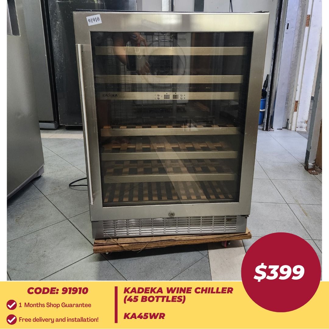 KADEKA Wine Chiller (45 bottles) KA45WR (91910), TV & Home Appliances