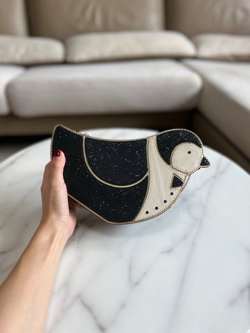 Kate spade sales penguin clutch