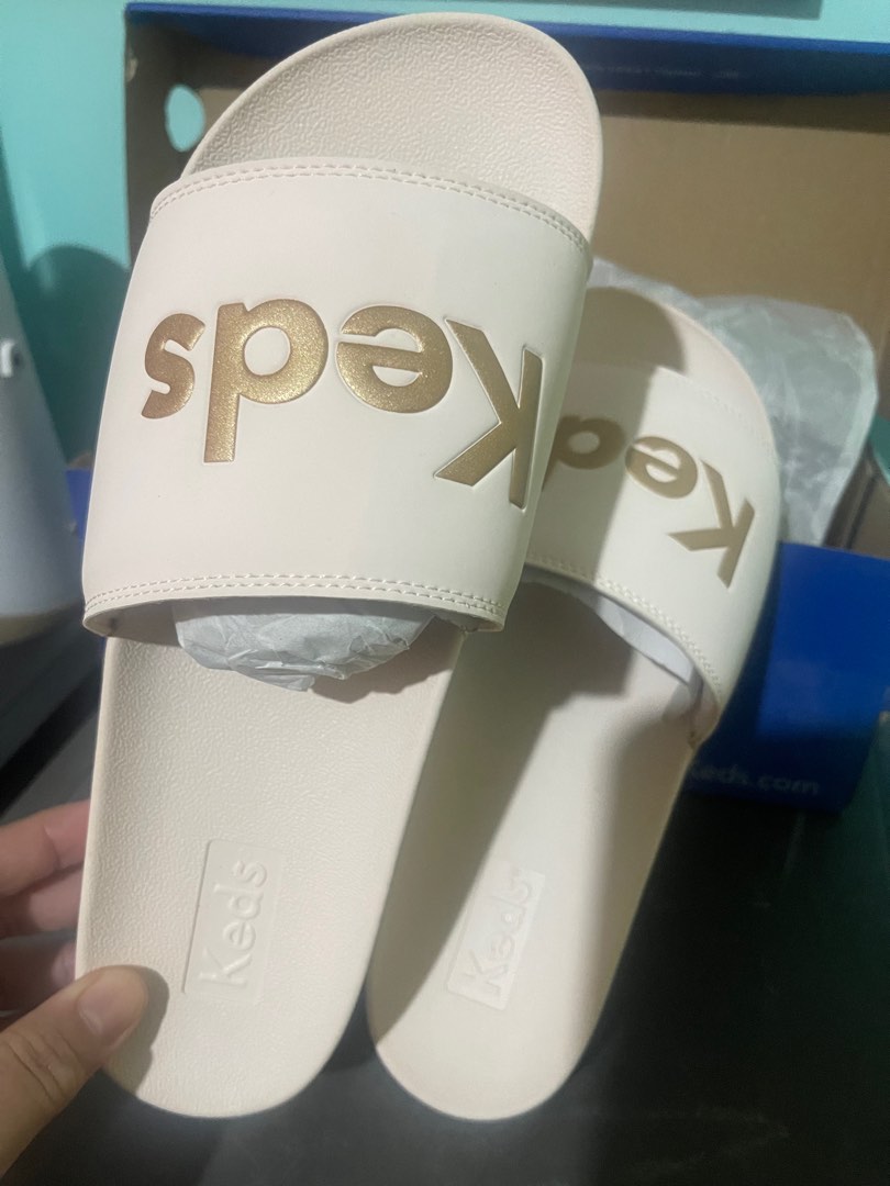 Keds Bliss II Pink Slides US9, Women's Fashion, Footwear, Slippers and