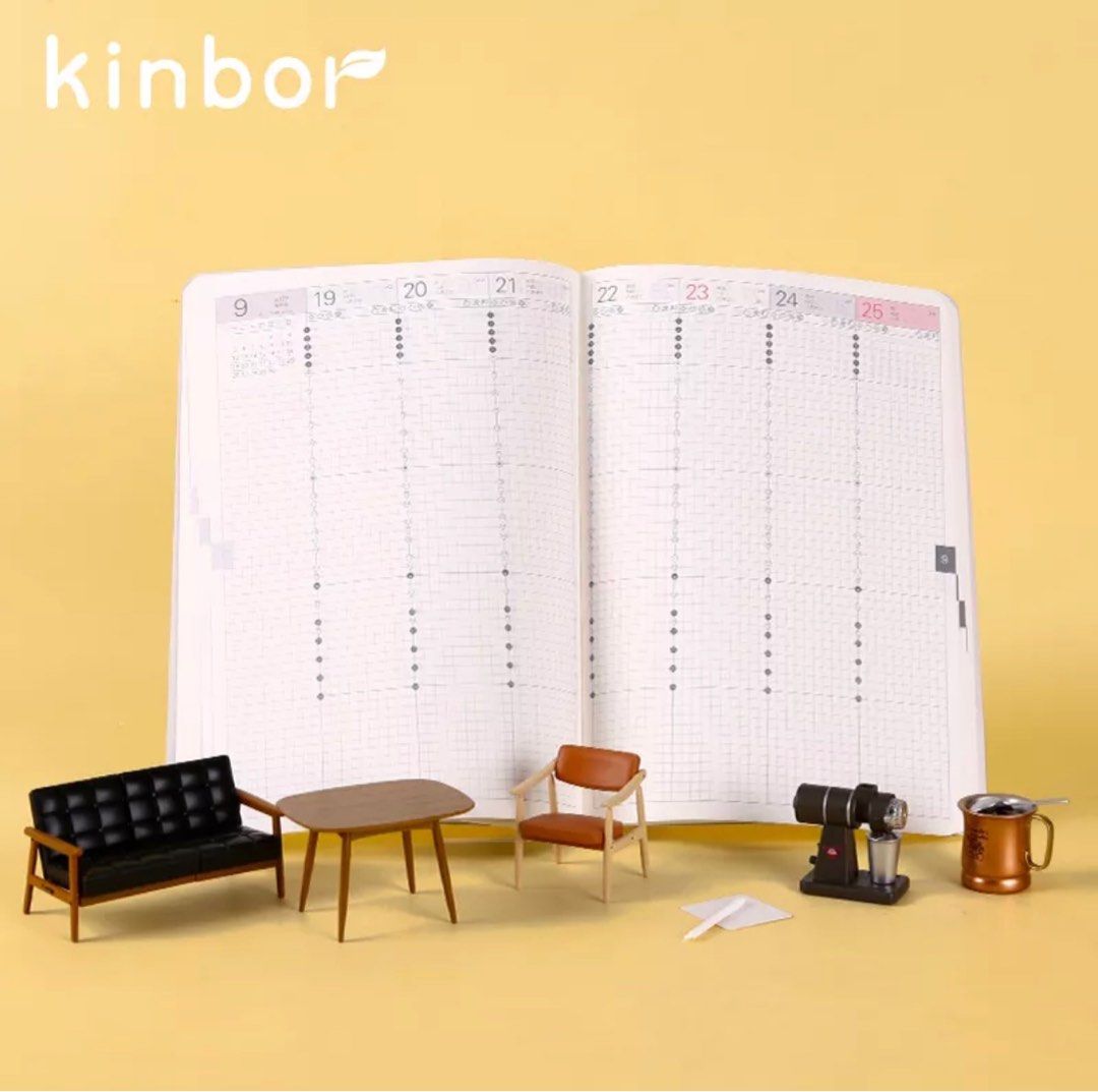 Kinbor 2023 Weekly Vertical A5 Planner, Hobbies & Toys, Stationery