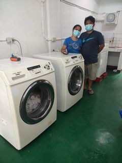 Korean Surplus WASHING MACHINES start your own laundry shop business