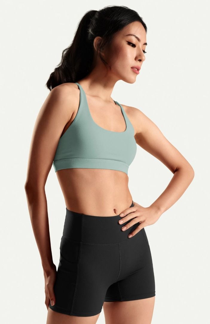 Kydra Lexi Bra - Pistachio, Women's Fashion, Activewear on Carousell