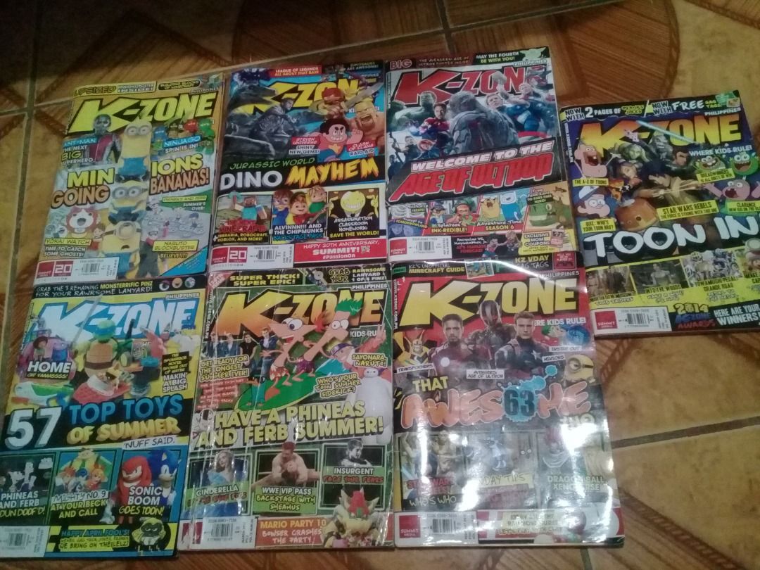 K-ZONE Collections Set 4 - 2015 (January, February, March, April, May ...