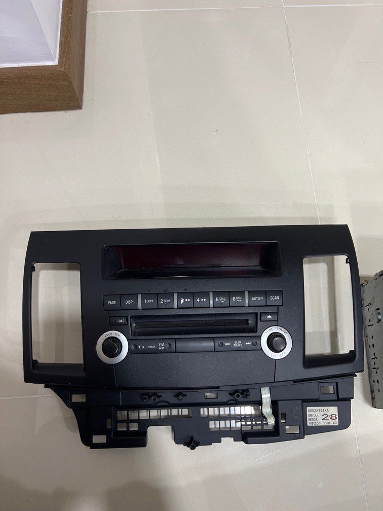 Lancer Ex stock headunit, Car Accessories, Accessories on Carousell