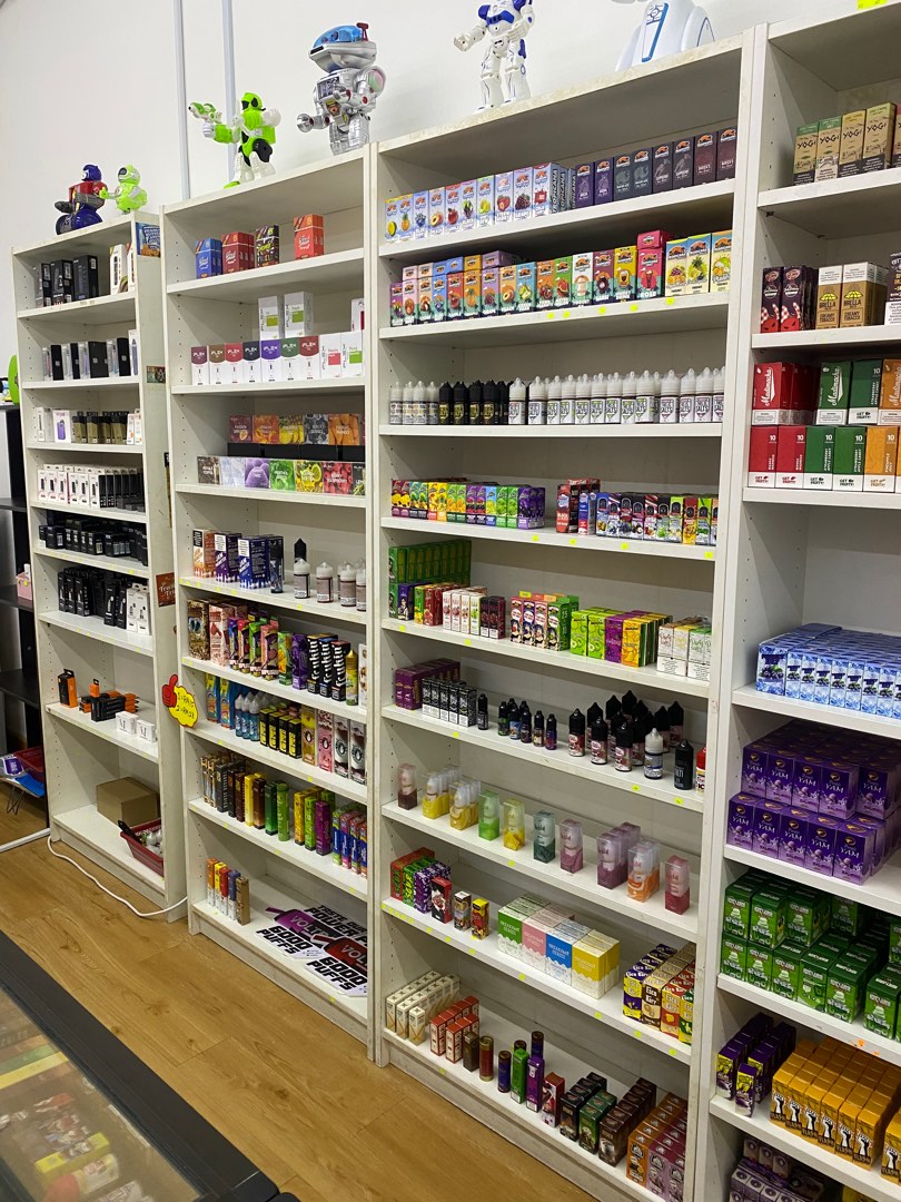 Large IKEA Book Shelves / Display (White), Furniture & Home